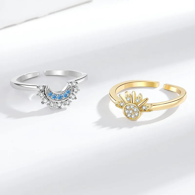 Sun and Moon Rings