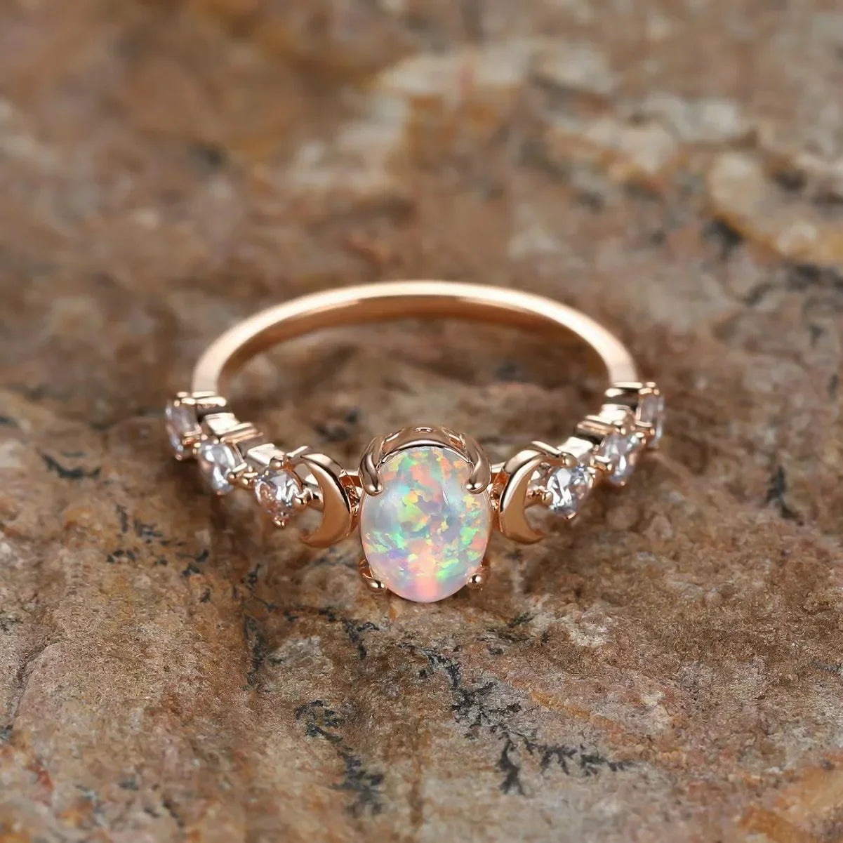 Fire Opal Ring