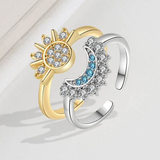 Sun and Moon Rings